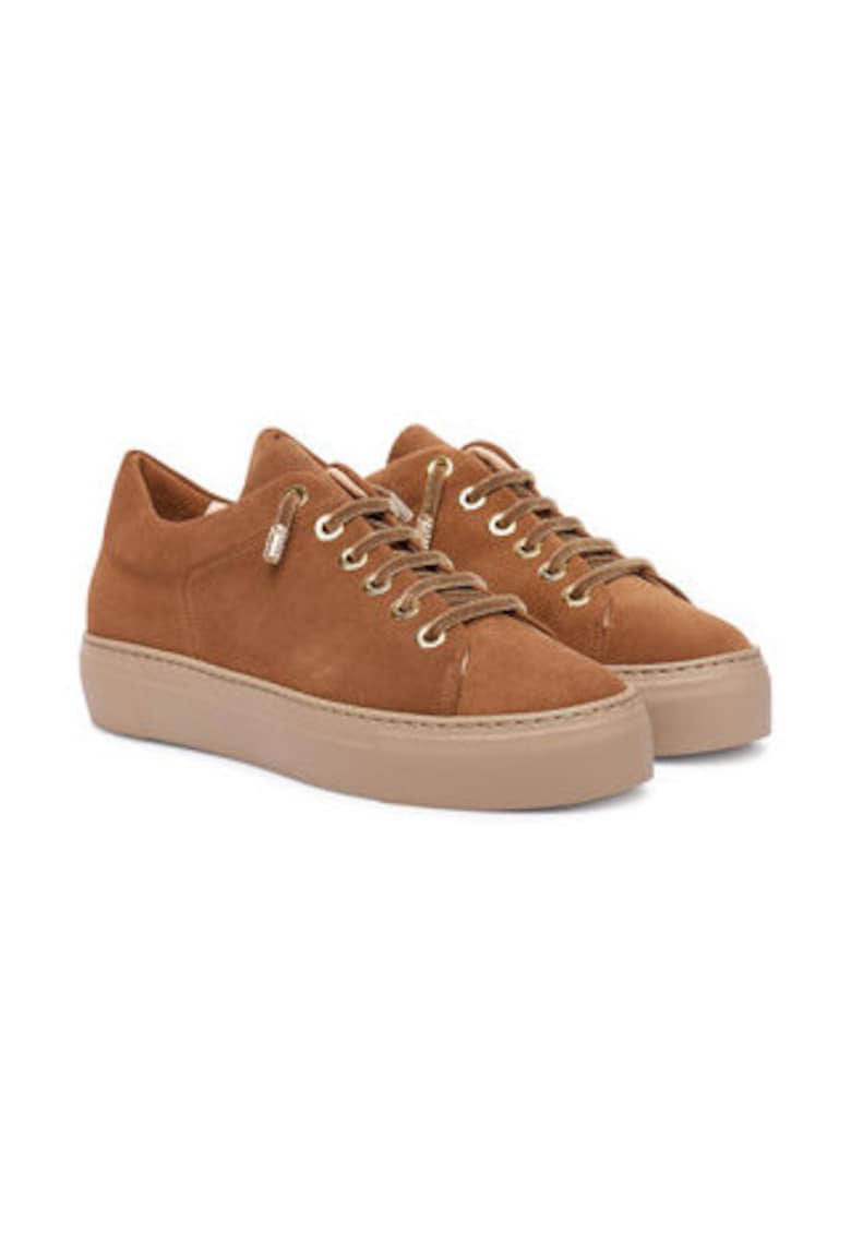 Oferte la Tenisi dama 305639776 -  Piele naturala - Maro