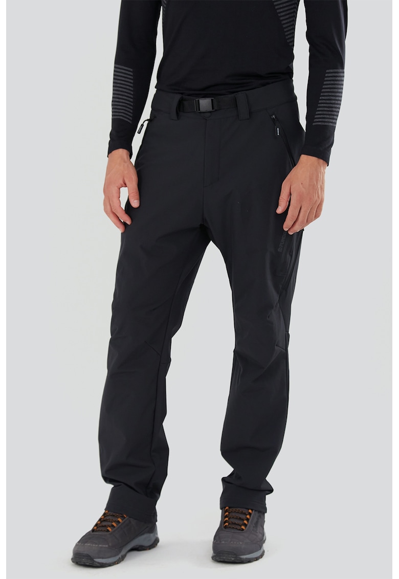 Oferte la Pantaloni regular fit - pentru trekking - Negru