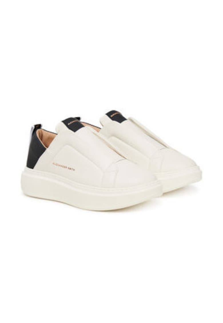 Oferte la Tenisi dama 305503787 -  Piele naturala - Alb