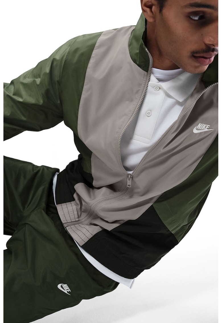 Oferte la Trening relaxed fit cu buzunare Club - Gri deschis/Verde masliniu
