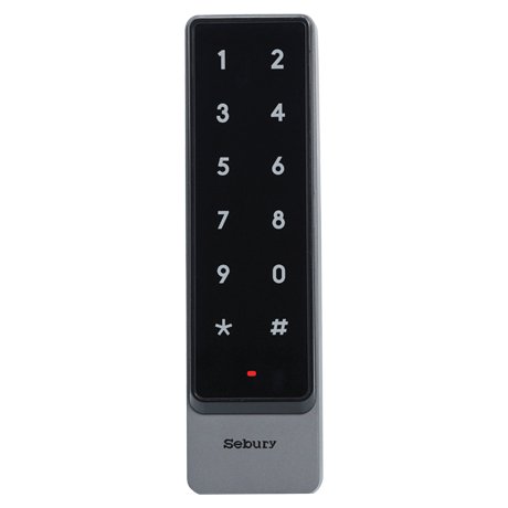 Oferte la Controler stand-alone Sebury SEB-sTouch2s, cu tastatura touch si cititor card EM 125kHz + Mifare 13.56MHz, carcasa antivandal