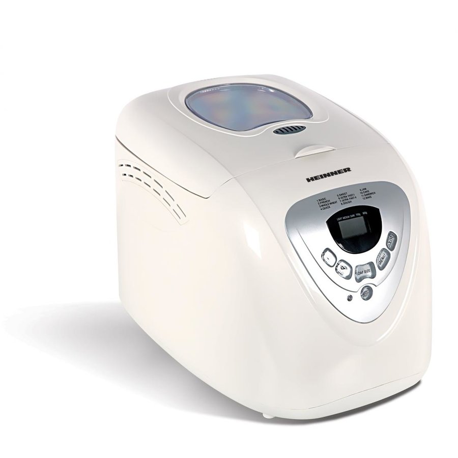 Oferte la Masina de paine Heinner HBM-690 W, 600 W, 900 g, 12 programe, Alb