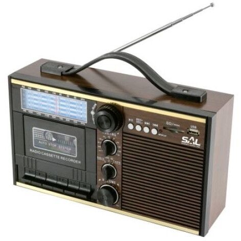 Oferte la Radio casetofon SAL RRT 11B Retro  MP3, USB