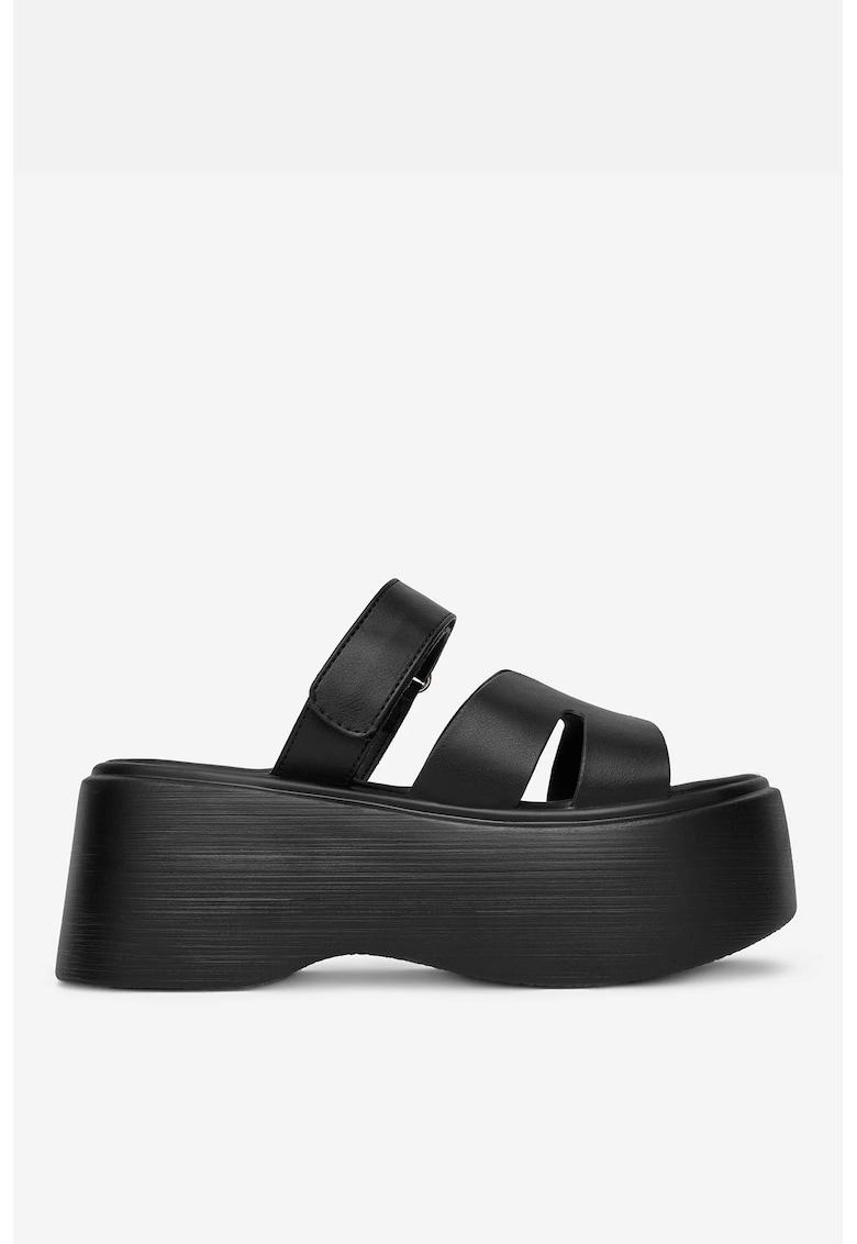 Oferte la Papuci dama  Material Sintetic - Negru