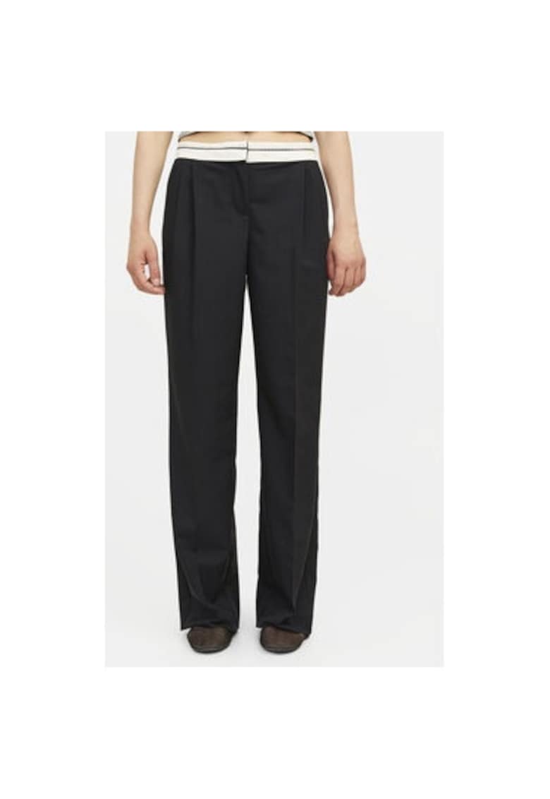 Oferte la Pantaloni dama -  304511547 - Poliester/Viscoza - Negru - Negru