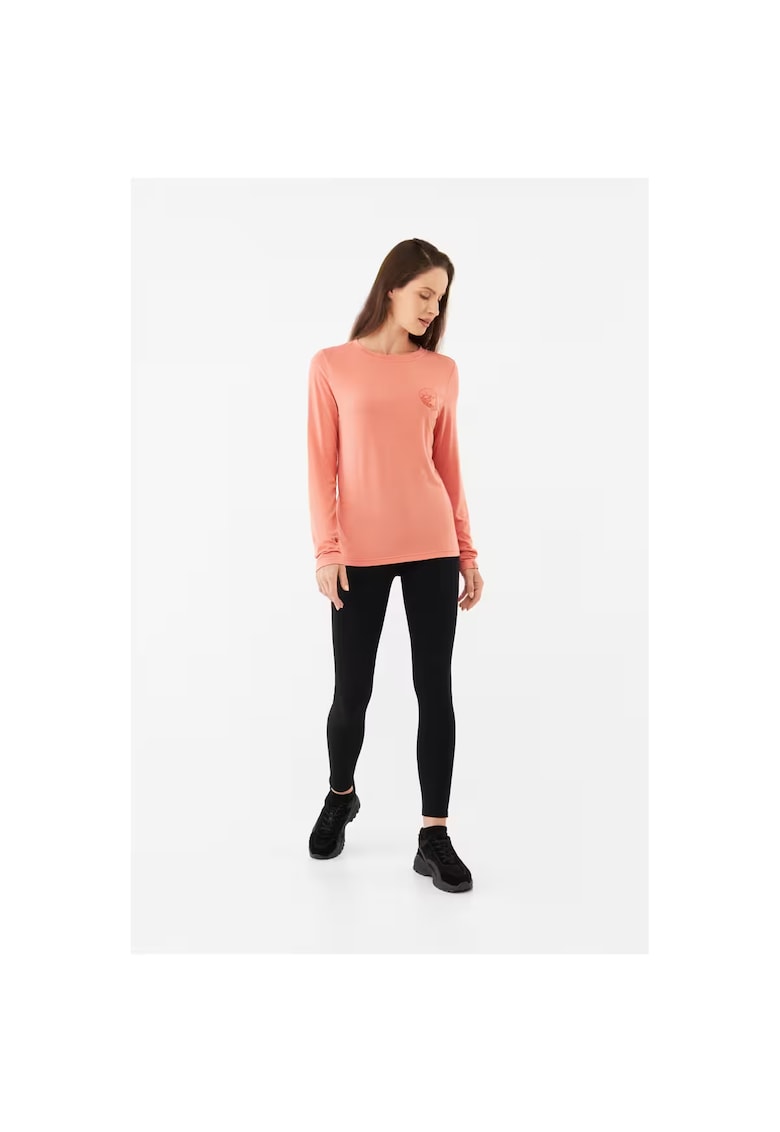 Oferte la Bluza Cu Maneca Lunga Pentru Femei  Escalante Bamboo - Roz