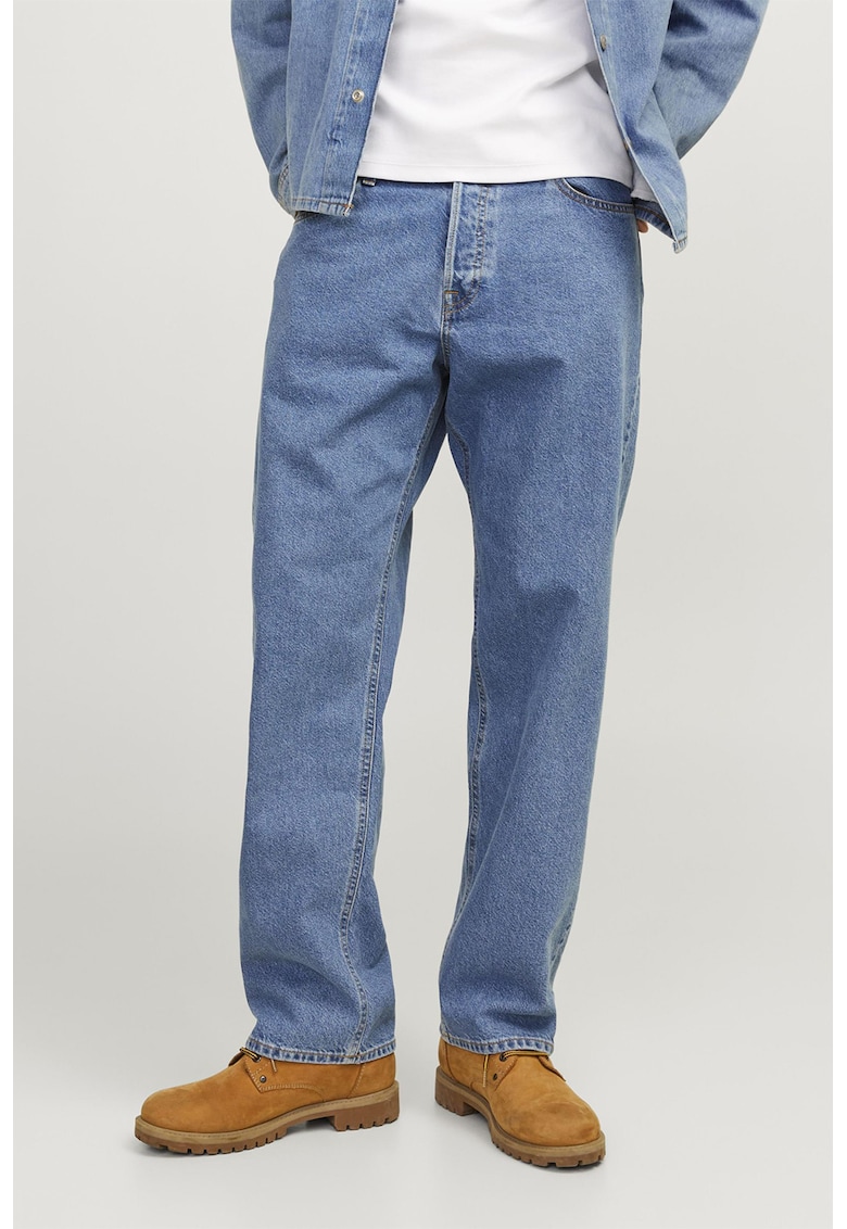 Oferte la Blugi lejeri JJIEDDIE JJORIGINAL SQ 735 - Albastru deschis