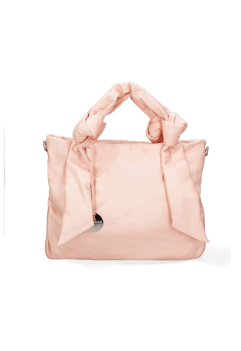 Oferte la Geanta shopper de piele ecologica - Roz