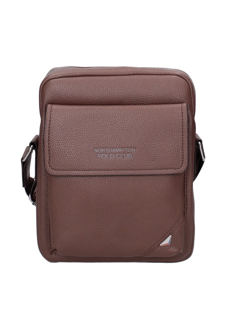 Oferte la Geanta crossbody de piele ecologica - Verde inchis