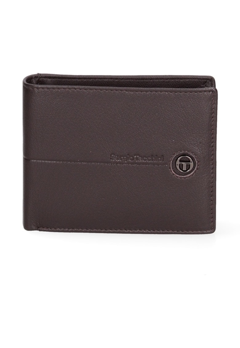 Oferte la Portofel pliabil de piele - Maro taupe