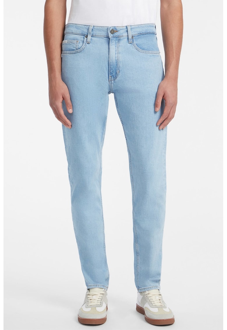Oferte la Blugi conici - Albastru deschis