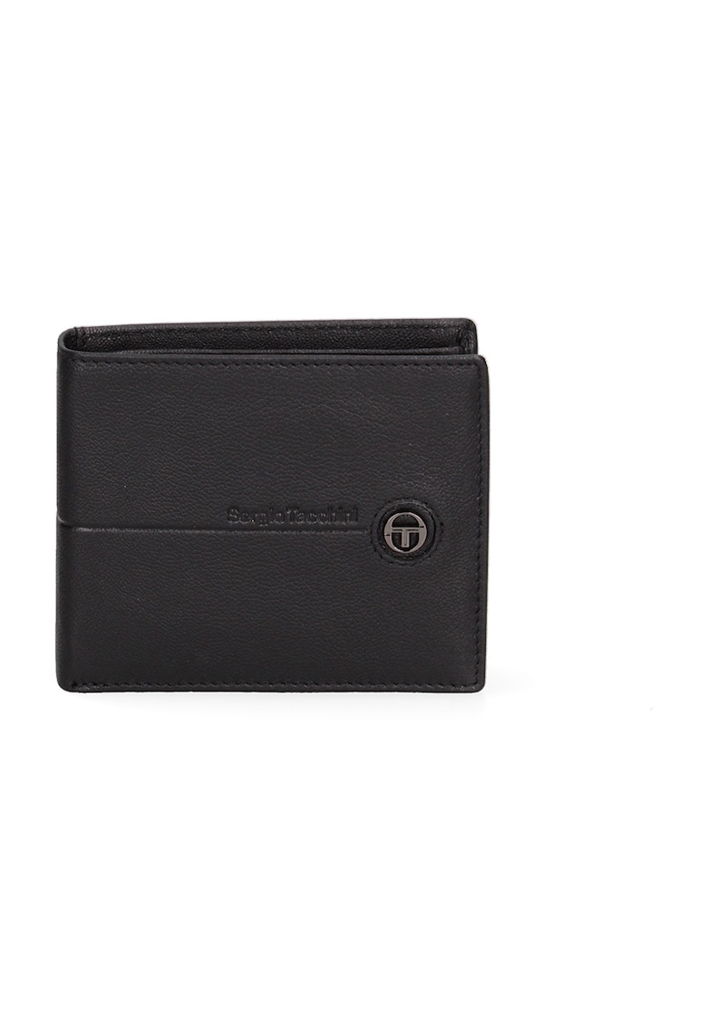 Oferte la Portofel pliabil de piele - Negru