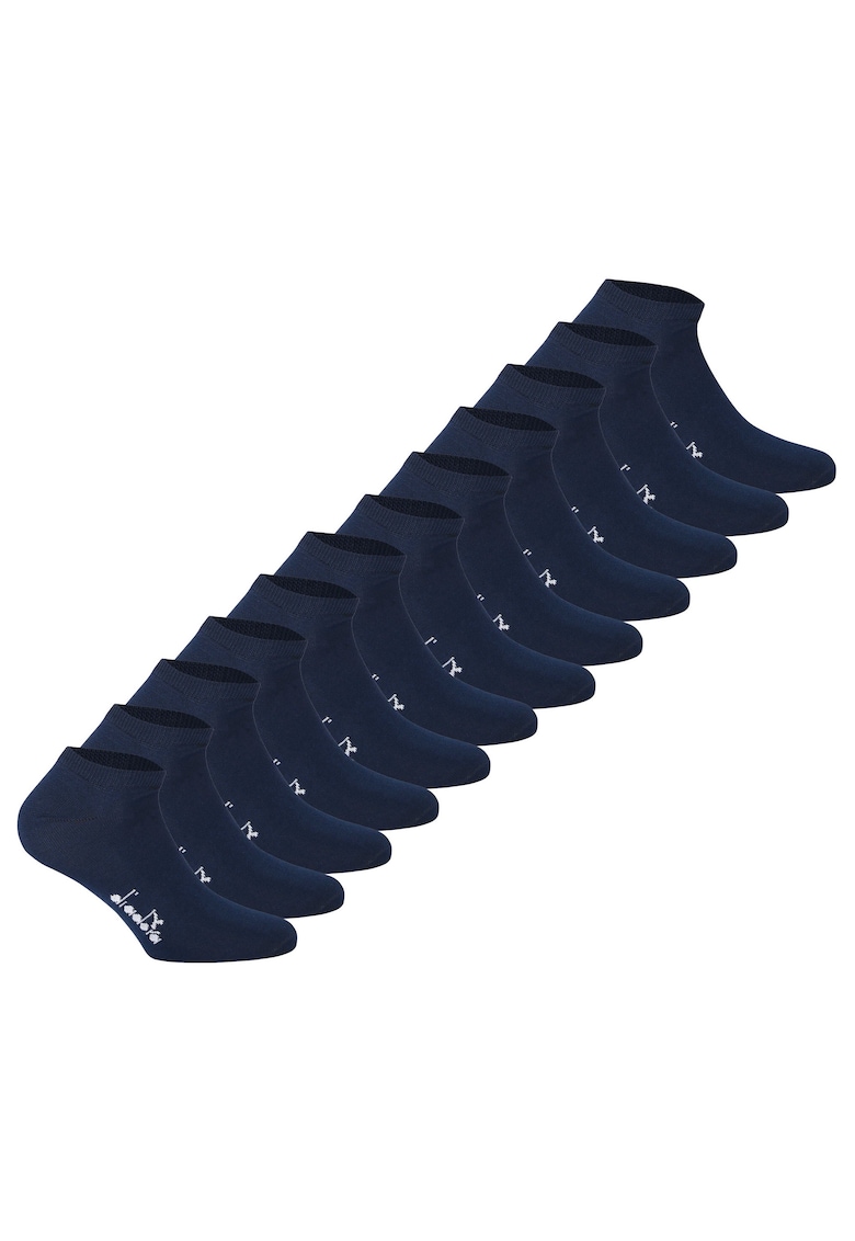Set de sosete scurte unisex - 12 perechi - Albastru inchis