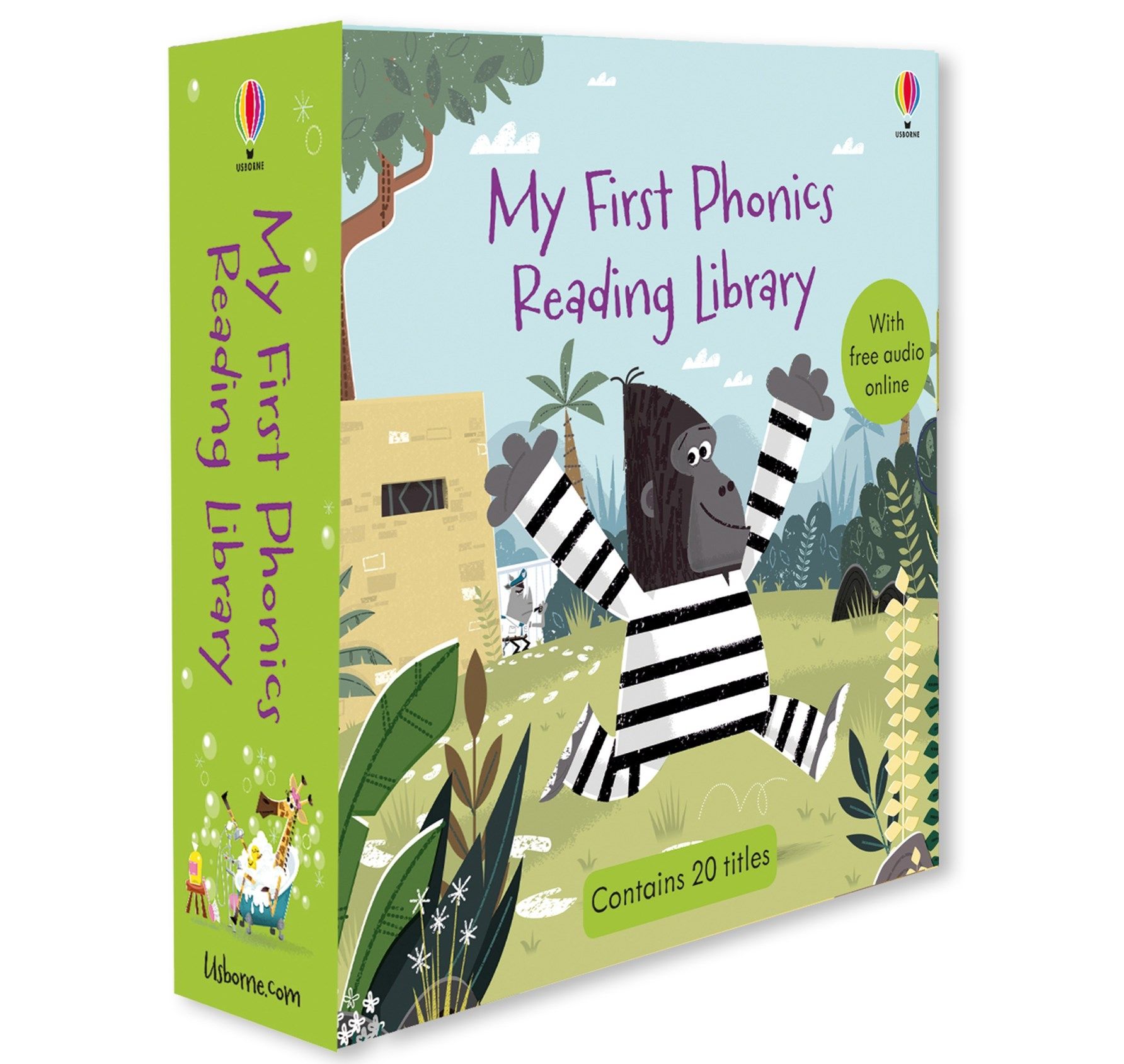 Oferte la My First Phonics Reading Library - Set 20 carticele de povesti in limba engleza