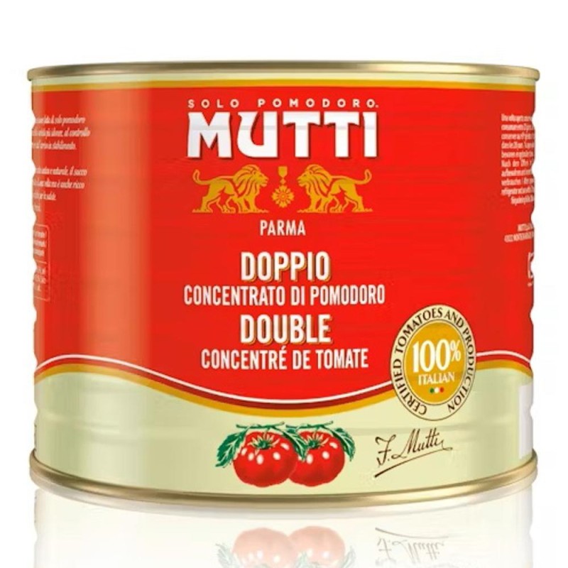 Oferte la Pasta De Rosii Dublu Concentrat Mutti 2150g