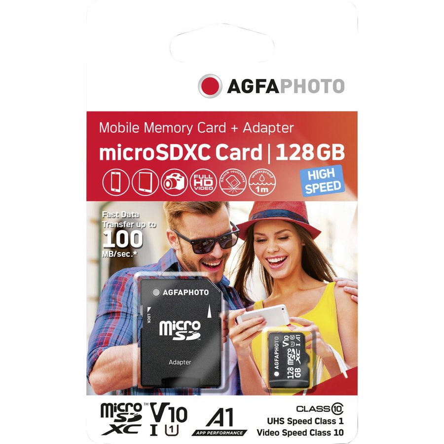 Oferte la Card de memorie 128GB MicroSDXC Clasa 10 +Adaptor SD