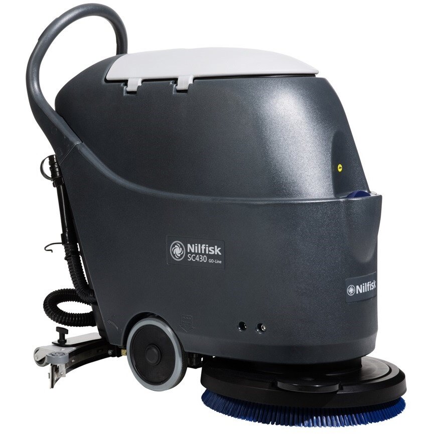 Oferte la Masina Frecare/Spalare/Uscare Pardoseli 900W 40l 150RPM 2120 m2/h Presiunea Periei	35kg 2% 70dB Negru/Gri