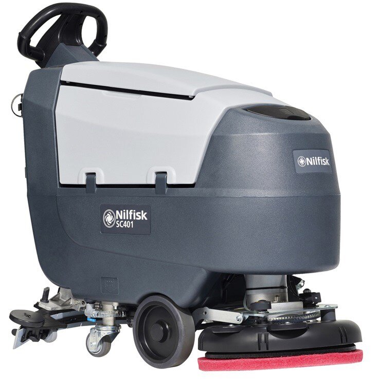 Oferte la Masina Curatare Pardoseli 280W 65dB 140RPM 1720m2/h 2l/min Presiune Perie 24kg Negru/Gri