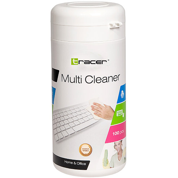Oferte la Servetele Curatare Multi Cleaner TRASRO42098 Tub Plastic 100 Bucati Alb