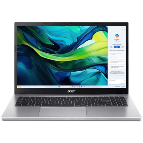 Oferte la Laptop Aspire Go 15 FHD 15.6 inch Intel Core 5 120U 16GB 512GB SSD Free Dos Pure Silver