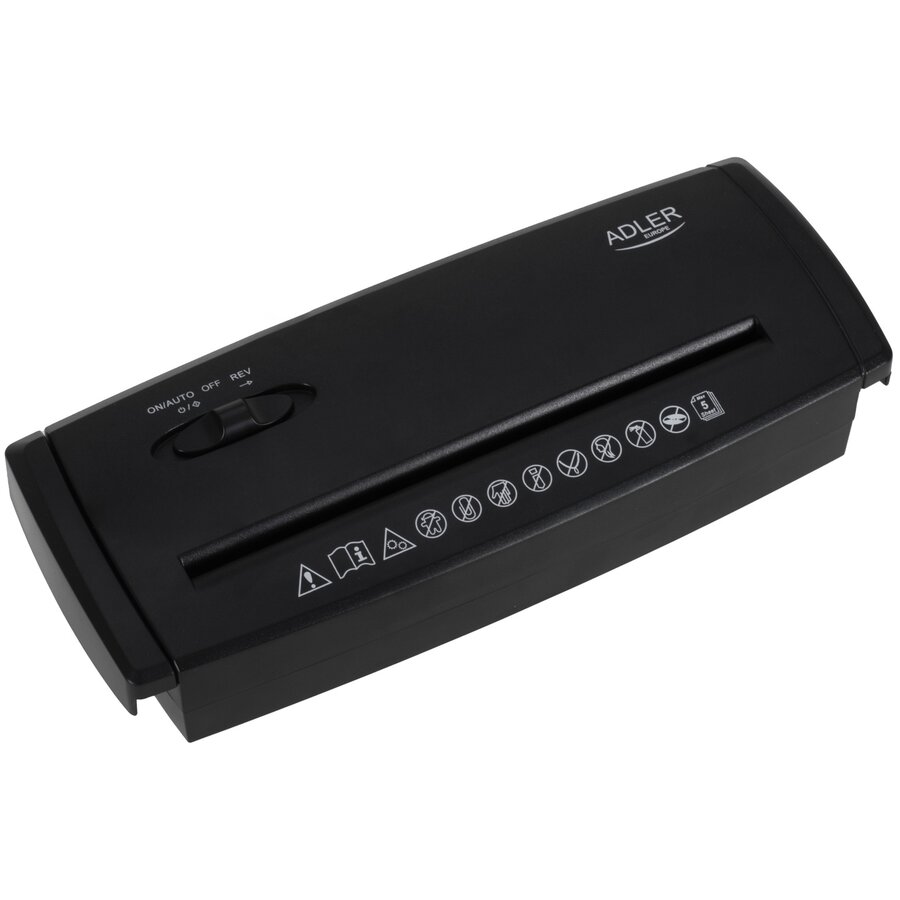 Oferte la Distrugator de Documente AD 1040 Compact Capacitate 5 Coli P-1 fara Cos Negru