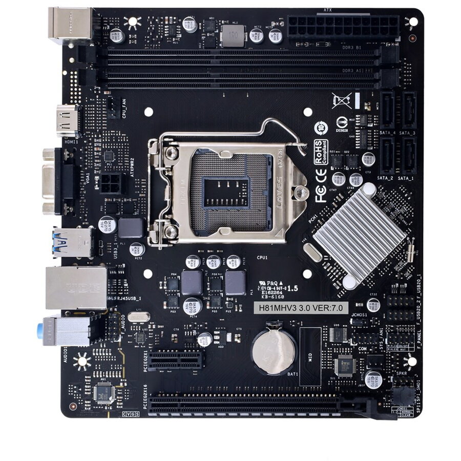 Oferte la Placa de Baza H81MHV3 3.0 H81 Intel H81 LGA 1150 micro ATX