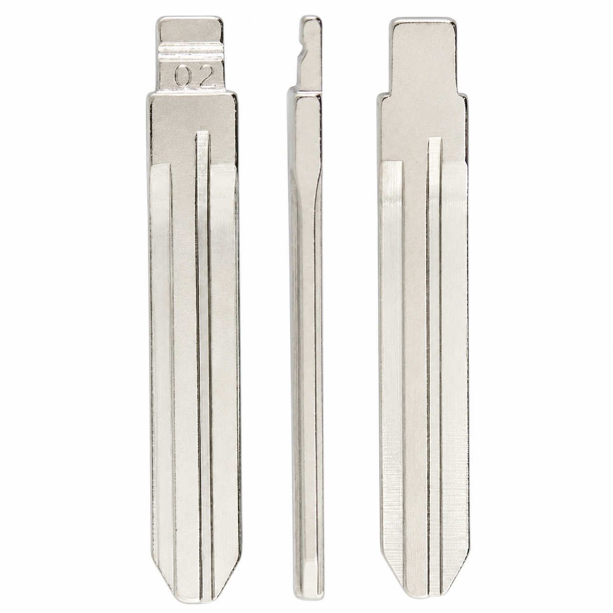 Set 3 lame cheie auto 02# TOY43 pentru Toyota