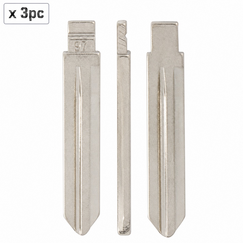 Set 3 lame cheie auto 97# HYN14 pentru Hyundai si Kia