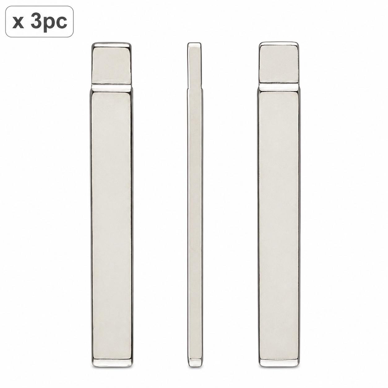 Oferte la Set 3 lame cheie auto 71# HU100 pentru Opel, Chevrolet, Buick si GMC