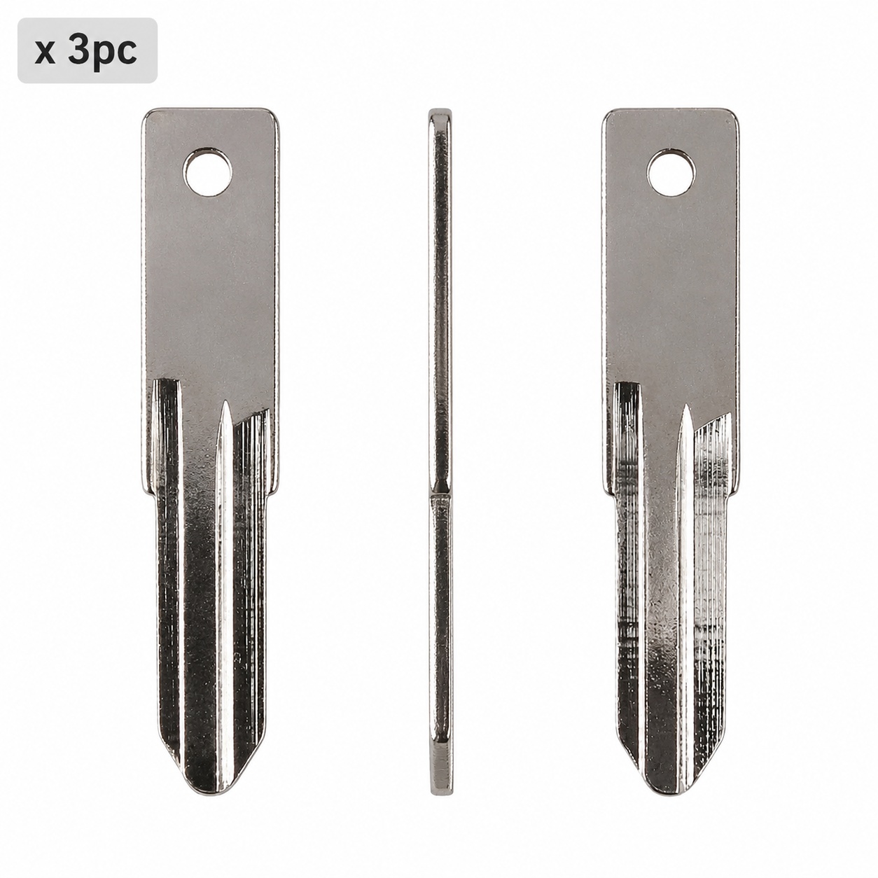 Oferte la Set 3 lame cheie auto HU136 pentru Renault, Dacia, Peugeot si Citroen