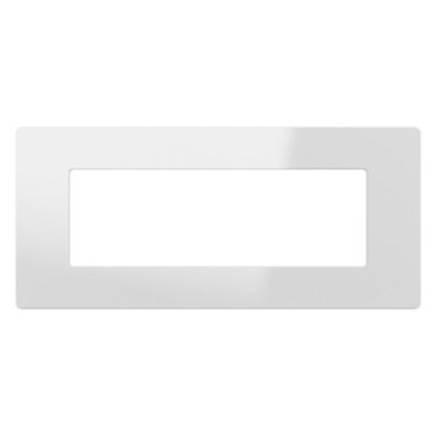 Oferte la Rama Decorativa Gewiss System Pura GWC25106TBN, 6 Module, Tehnopolimer, Alb Lucios