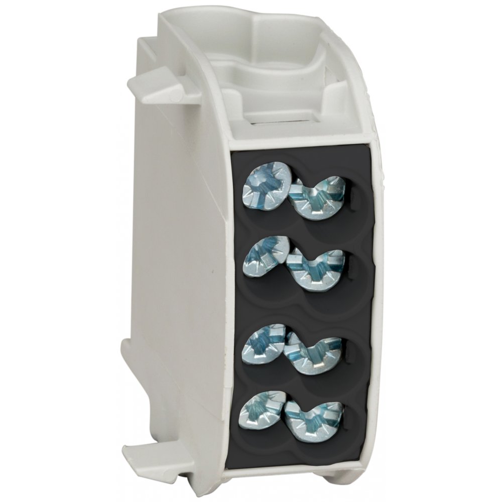 Oferte la Clema derivatie izolata, 25mmp, 1P, 4 puncte de conectare Schrack IK026150 / 080110-X-4 negru