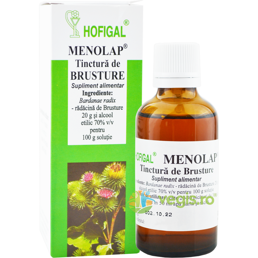 Oferte la Tinctura de Brusture Menolap 50ml