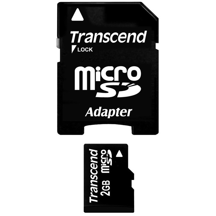 Oferte la Card Transcend microSD 2GB cu adaptor SD