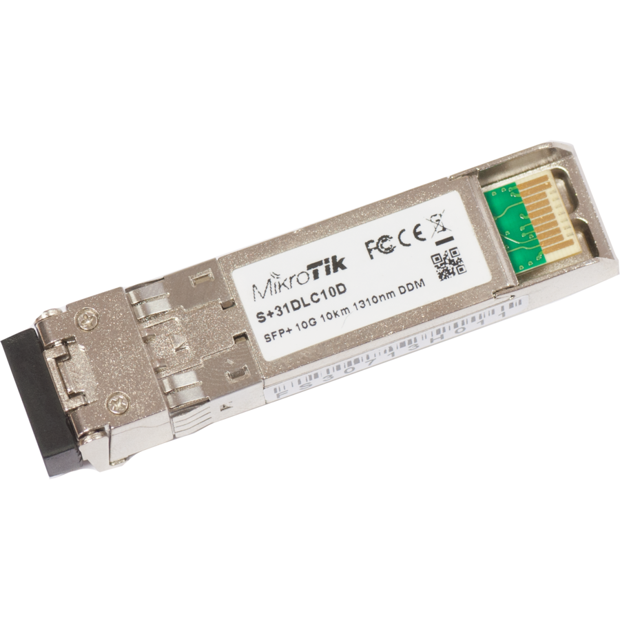 Oferte la MikroTik S+31DLC10D 10GbE SFP+ LR-LC (SM) 1310nm pt CCR1036-8G-2S+/EM Unit