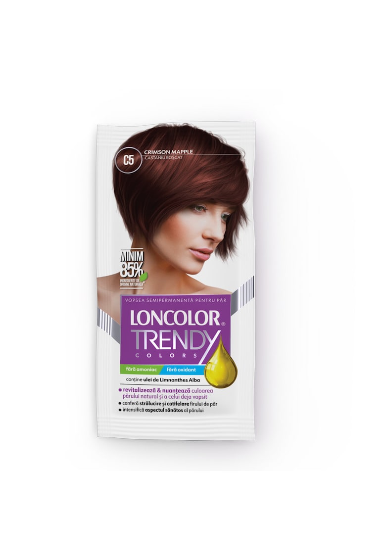 Oferte la Vopsea de par semi-permanenta fara amoniac  Trendy Colors - 50 ml - C5