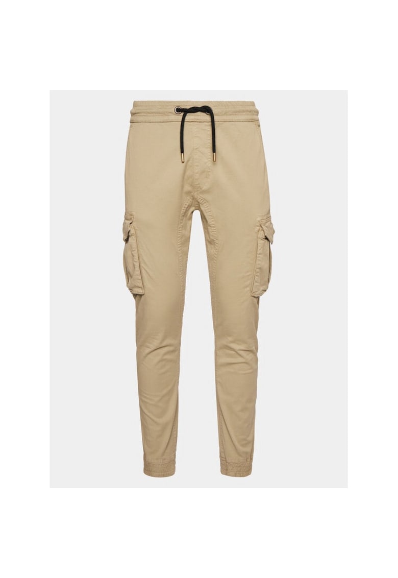 Oferte la Pantaloni sport barbati -  861421 - Bej - Bumbac