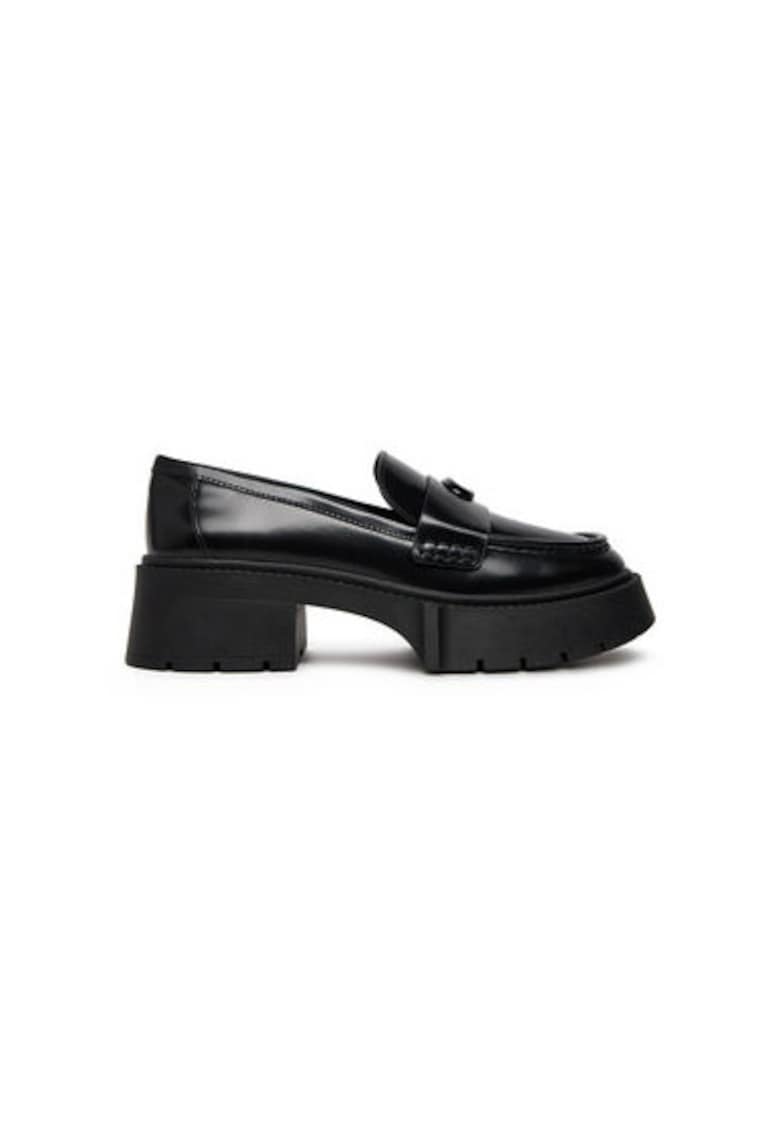 Oferte la Mocasini dama  CZ382 - Piele naturala - Negru