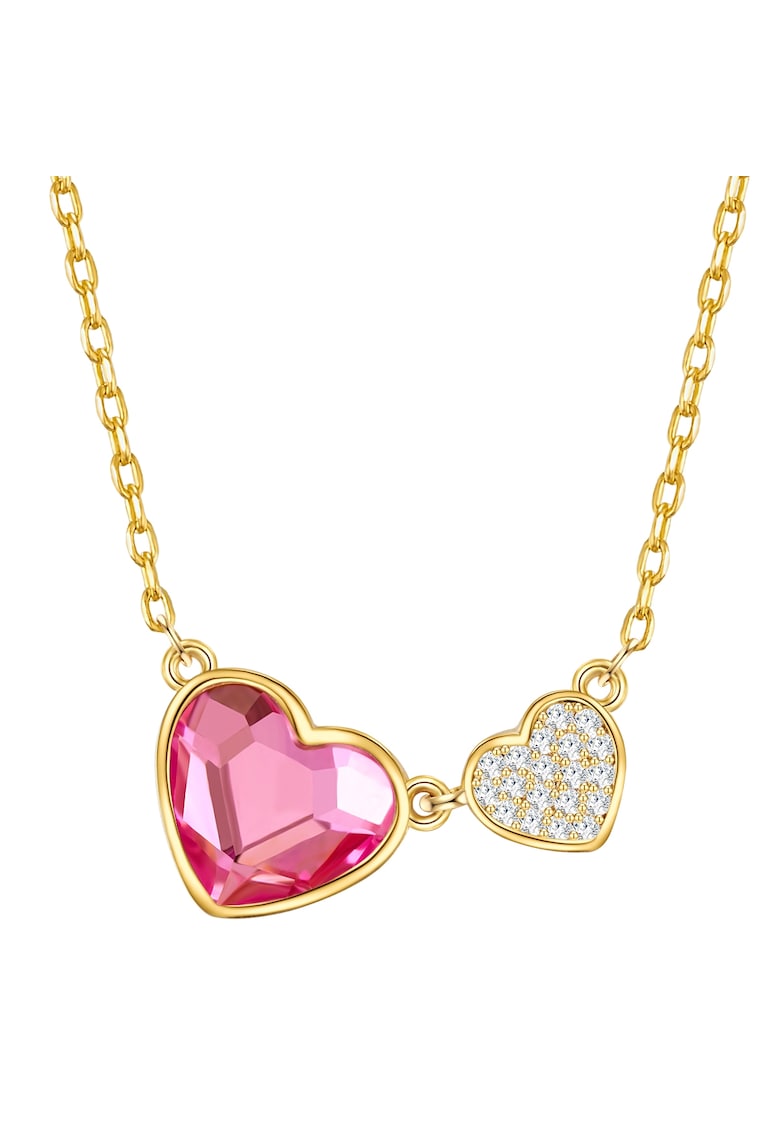 Oferte la Colier placat cu aur de 14K - cu cristale - Auriu/Galben