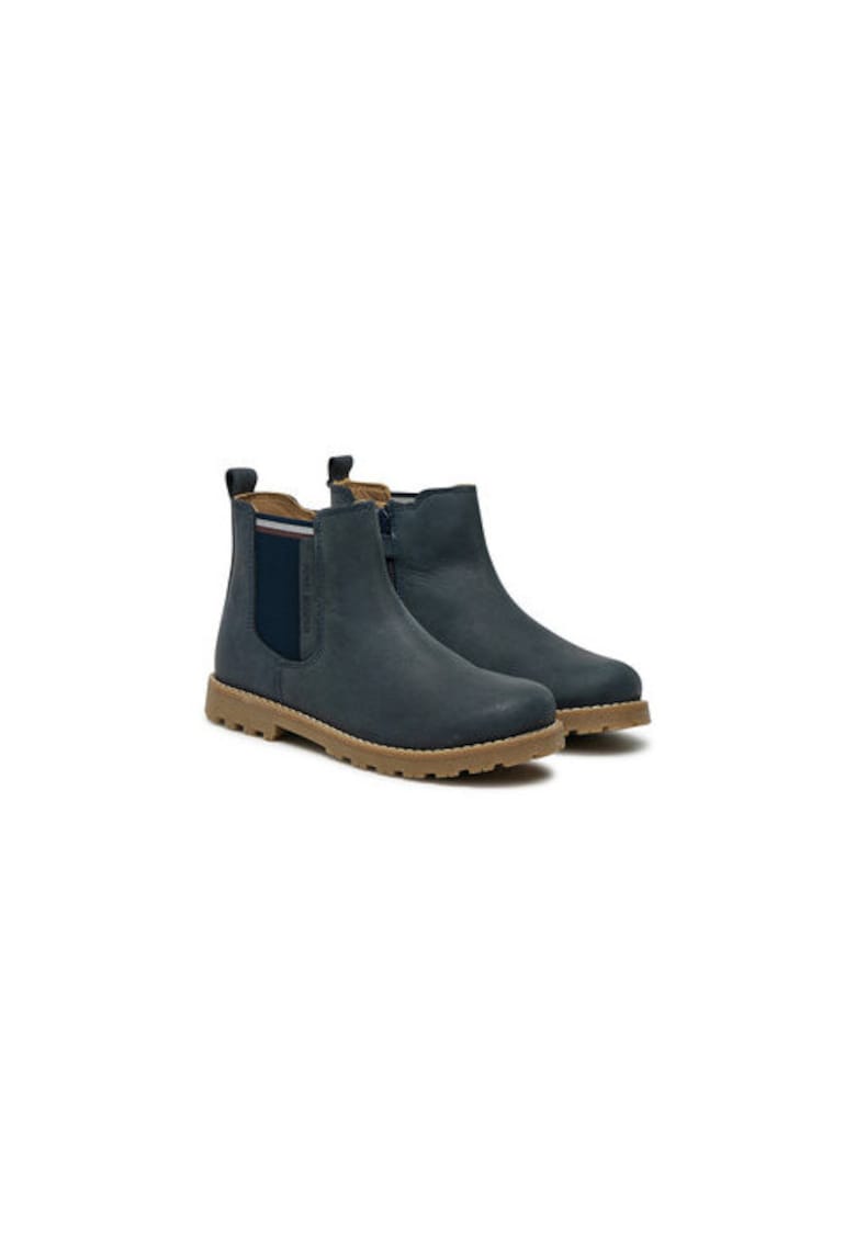 Oferte la Ghete pentru baieti -  304427701 - piele naturala - bleumarin