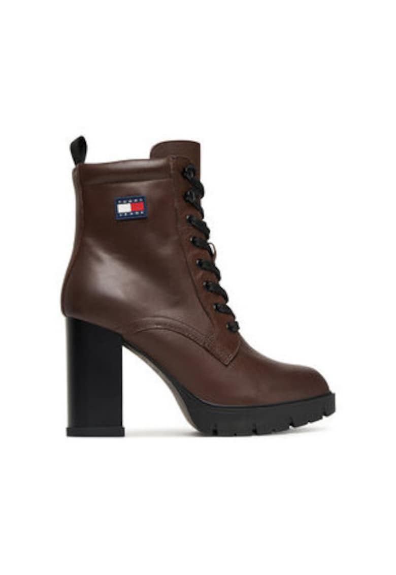 Oferte la Ghete dama 305553577 -  Piele naturala - Maro -