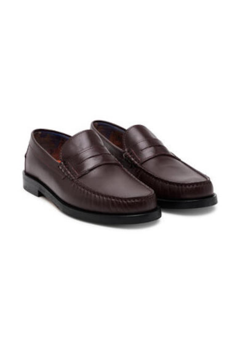 Oferte la Mocasini barbatesti -  piele naturala - maro - Maro