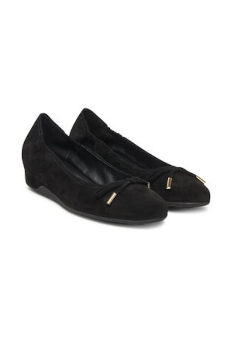 Oferte la Balerini dama - Hogl - piele naturala - negru - Negru