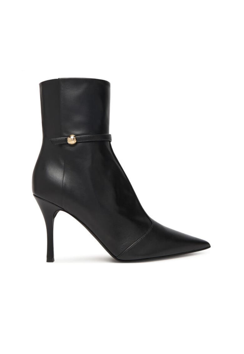 Oferte la Botine dama  305616289 - piele naturala - Negru