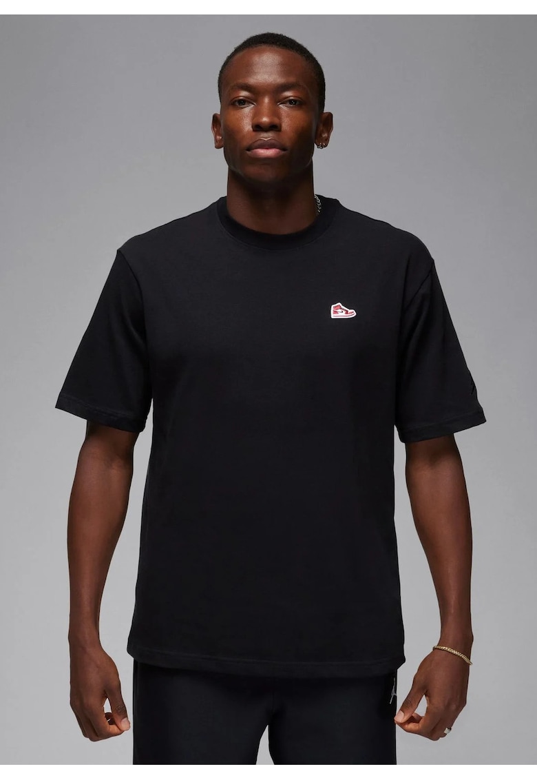 Oferte la Tricou  M J Brand Snkr Ptch Ss Crew - Negru