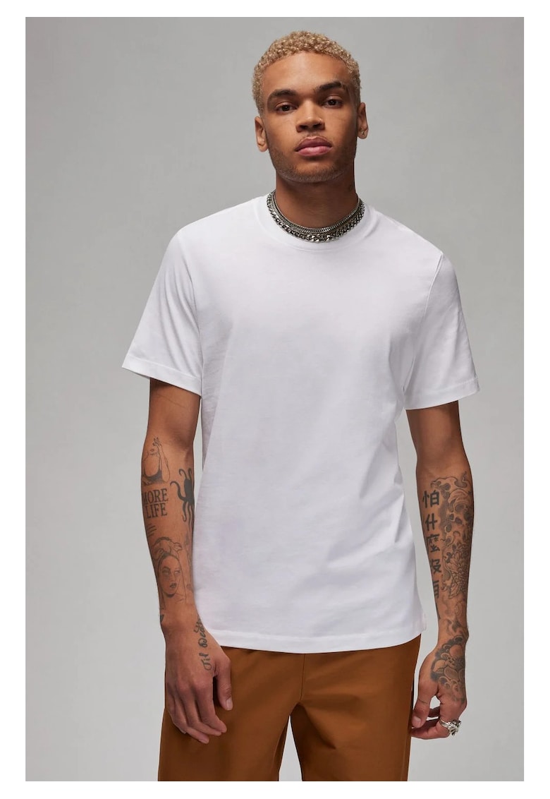 Oferte la Tricou barbati -  M J Core Blank Ss Crew - Bumbac - Alb