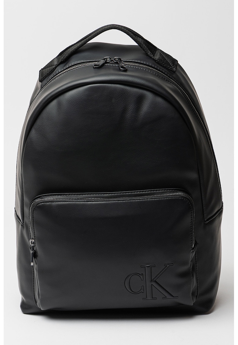 Oferte la Rucsac cu monograma logo in relief - Negru
