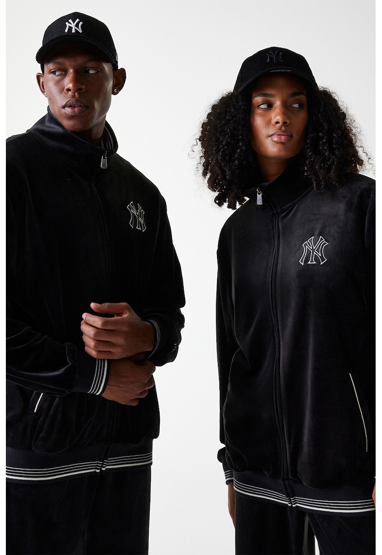 Oferte la Bluza unisex de trening cu logo brodat - Negru