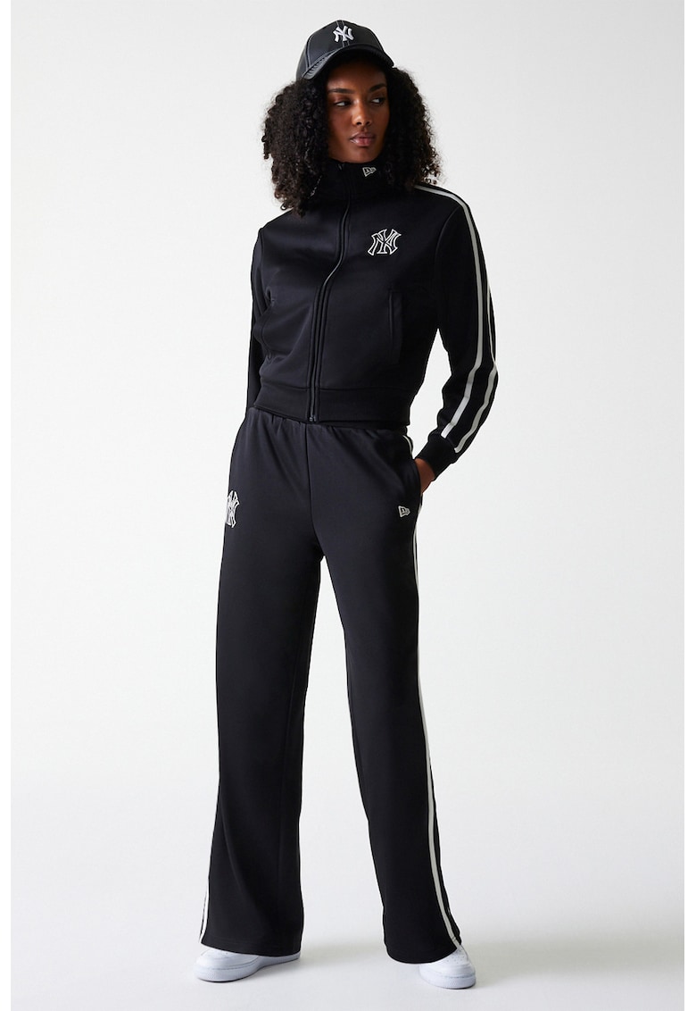 Oferte la Pantaloni unisex relaxed fit de trening - Negru