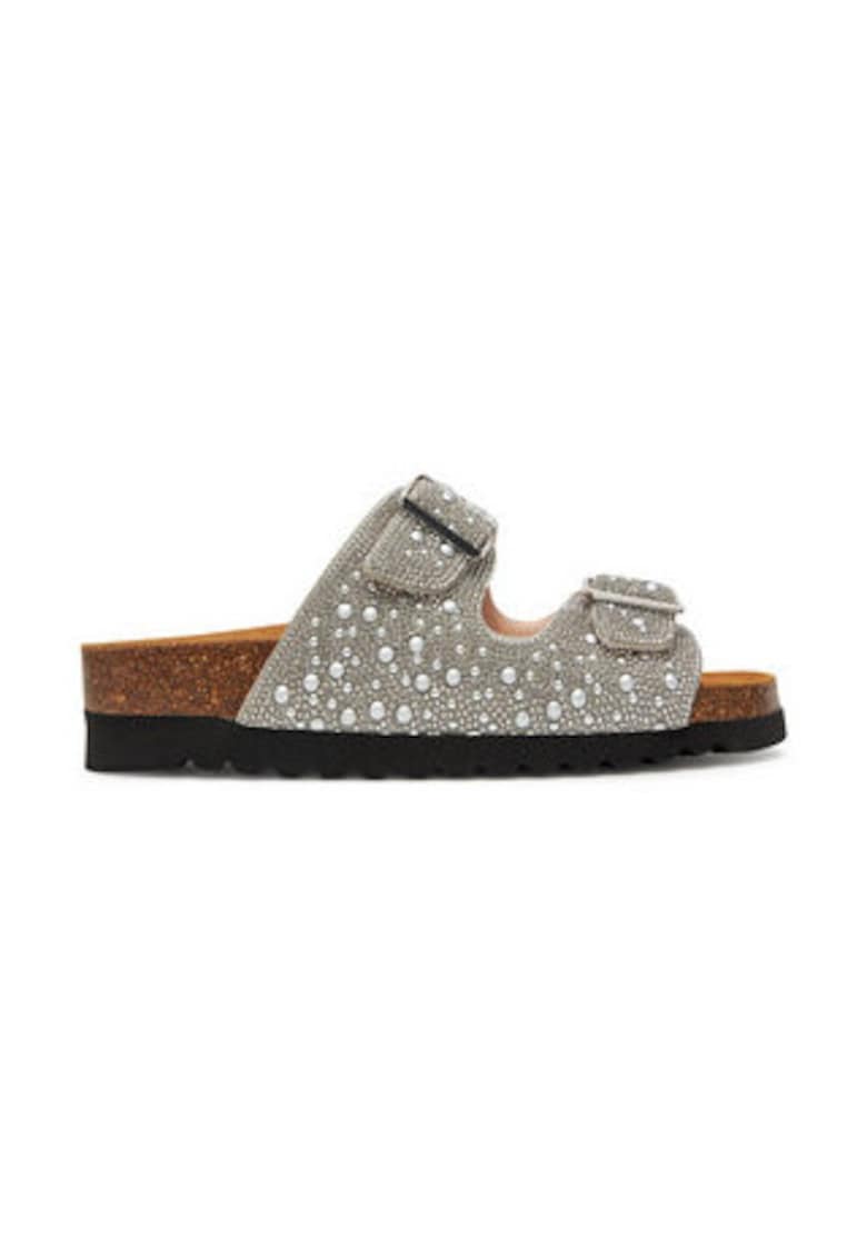 Oferte la Papuci dama - Grunland - gri - plastic